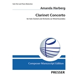 Clarinet Concerto for Solo Clarinet and Orchestra (or Wind Ensemble)