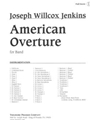 American Overture For Band