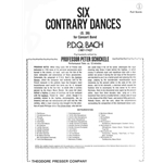 6 Contrary Dances
