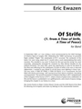 Of Strife (1. From A Time Of Strife, A Time Of Peace) For Band