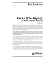 Faces (1. From Celestial Dancers) For Band