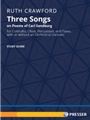 Three Songs on Poems of Carl Sandburg