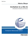 Invitation to a Die-In A Monodrama for Baritone and Orchestra