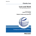 Luck and Work No. 2 from Orchestral Set No. 3
