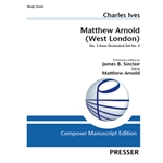 Matthew Arnold (West London) No. 3 from Orchestral Set No. 4