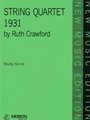 String Quartet 1931 Study Score