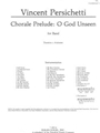 Chorale Prelude - O God Unseen
