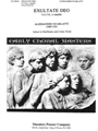 Exultate Deo SATB, a capella