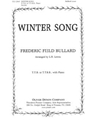Winter Song T.T.B. or T.T.B.B., with Piano