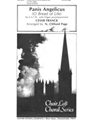 Panis Angelicus for S.A.T.B., with Organ accompaniment