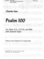 Psalm 100 For Choirs (S.A.,S.A.T.B.) and Bells with Optional Organ