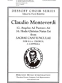Sacrae Cantiunculae