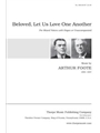 Beloved, let us love one another