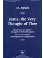 Jesus The Very Thought Of Thee