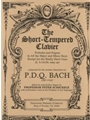 Short-Tempered Clavier