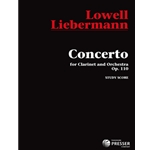 Concerto For Clarinet  Opus 110
