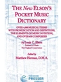 New Elson's Pocket Music Dictionary