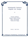 Nineteenth Century English Art Songs