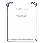Lieder, Volume One For Voice and Piano