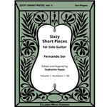60 Short Pieces For Guitar  Volume 1
