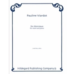6 Morceaux For Violin and Piano