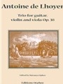Trio For Guitar Violin & Viola  Opus 38