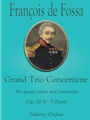 Grand Trio Concertante Op.18 No.3 For Guitar, Violin and Violoncello