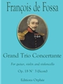Grand Trio Concertante Op.18 No.3 For Guitar, Violin and Violoncello