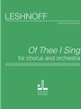 Of Thee I Sing