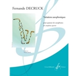 Variations Saxophoniques Pour Quatuor De Saxophones