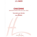 Chaconne  From Partita In D For Violin