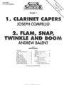 Clarinet Capers / Flam Snap Twinkle & Boom