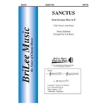 Sanctus from German Mass in F