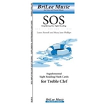 SOS Simplifying Our Sight Reading Supplemental Flash Cards for Treble Clef