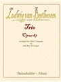 Trio Op.87 originally in C for two oboes and English hornarranged for three trumpets by Rob Roy McGr