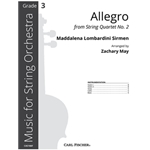 Allegro from String Quartet No. 2
