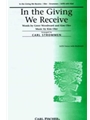 In The Giving We Receive