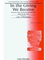 In The Giving We Receive