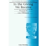 In The Giving We Receive