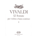 12 sonate per violino e basso continuo Vol.1