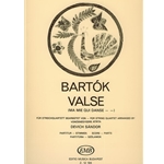 Valse (Ma mie qui danse... from the 14 Bagatelles) for string quartet