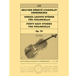40 Easy Studies for violoncello in the first position