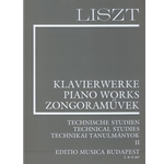 Technical Studies Vol. II Liszt, Works for Piano Solo, Supplementary vol. 2