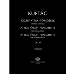 Attila Jozsef Fragments for soprano solo