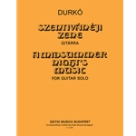 A Midsummer night's music for guitar solo