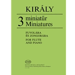 3 Miniatures for flute and piano