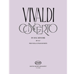 Concerto in sol minore, RV 417 per viola e pianoforte (orig. per violoncello, archi e cembalo)