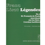 Legendes No. 2 (facilitee version) St. Francis walking over the sea