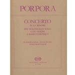 Concerto in la minore per violoncello solo, con violini e basso continuo