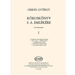 Chorus Book in Memory of S. A. Vol.I.